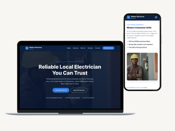 Web pro elektrikáře Walker Electrical